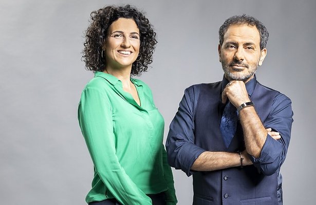 Margje Fikse en Kefah Allush